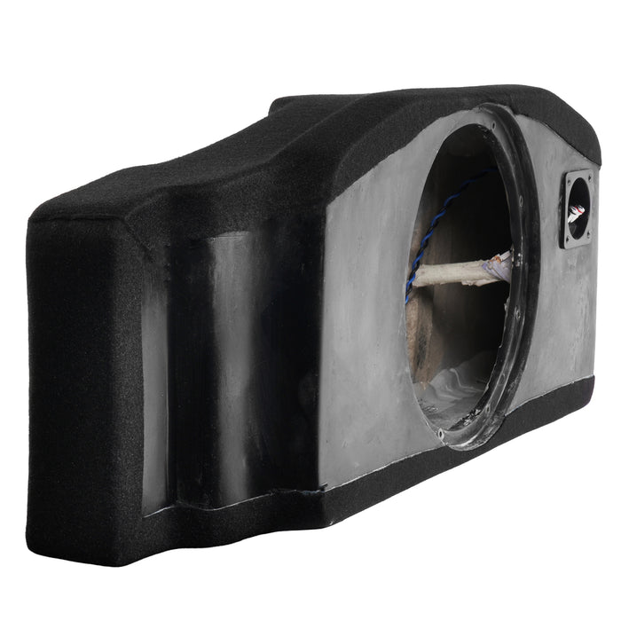 Custom Fit Single 12" Empty BOOST Sealed Enclosure - 2021-2026 Ford Mustang Mach-E - UBE-FRD-MME-G1