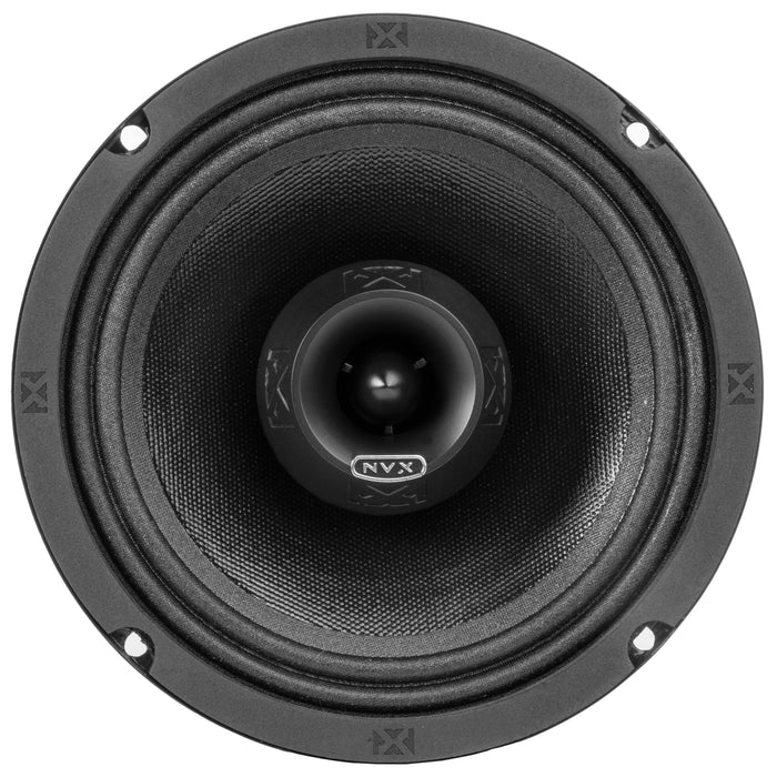 VPRO65 450W Peak (225W RMS) 6.5" V-Series Pro 2-Way Water Resistant Coaxial Loudspeaker with Bullet Tweeter