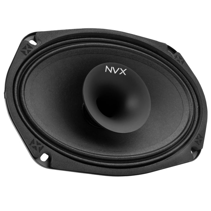 VPRO69H 400W Peak (200W RMS) 6" x 9" V-Series Pro 2-Way Coaxial Loudspeaker with Horn Tweeter