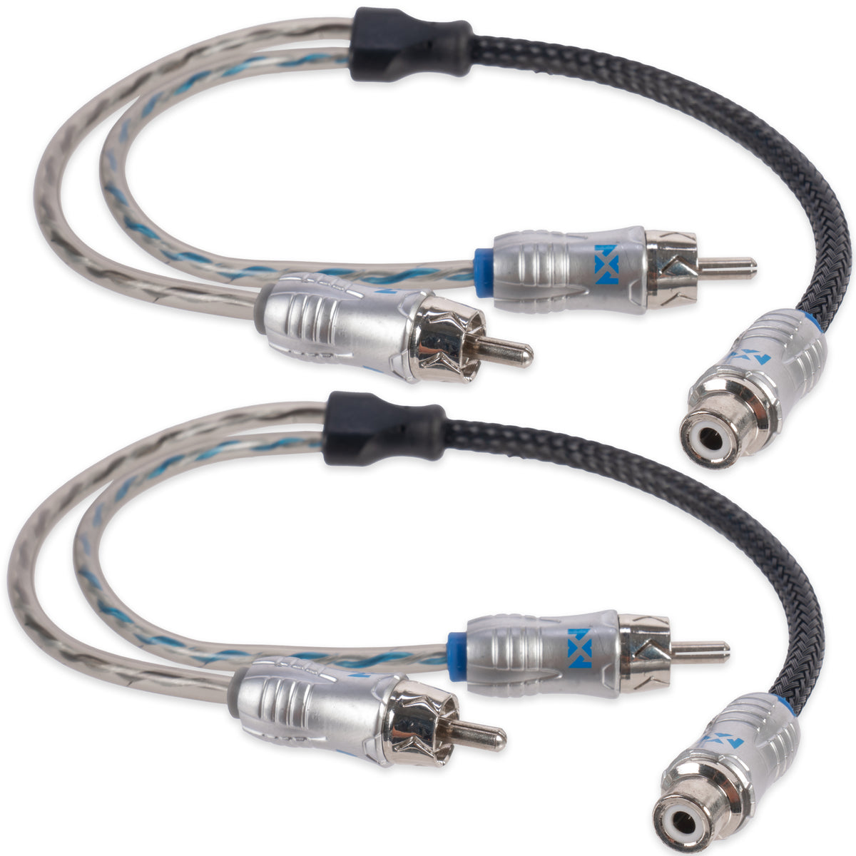 XIX2M 1 Female to 2 Male Y-Adapter X-Series RCA Audio Interconnect