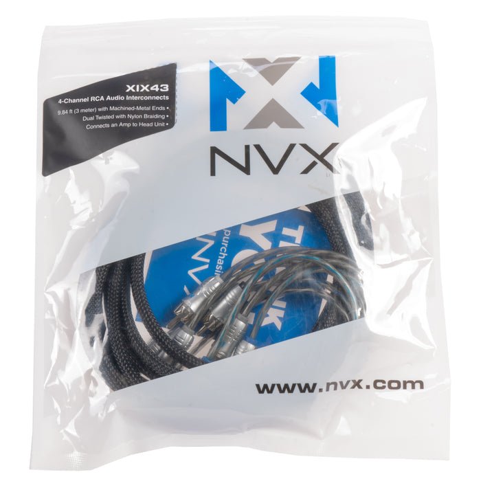 NVX XIN25 16.4 Ft 2-Channel RCA Audio Interconnect Cable