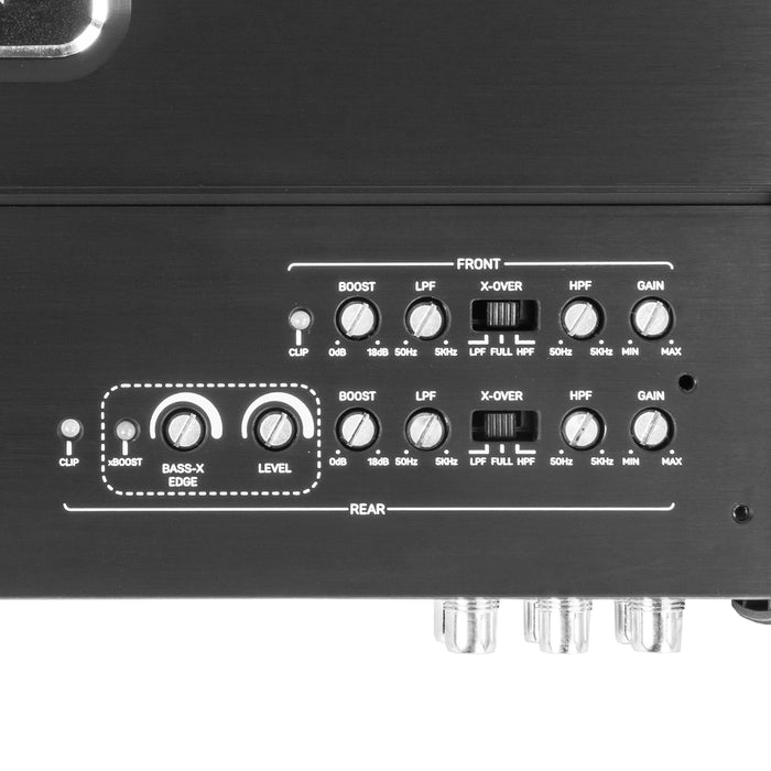 XQA10004 1000W RMS XQ-Series SQ Hi-Res Class D 4-Channel Amplifier with X-Boost