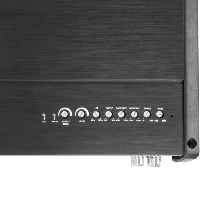 XQA25001 2500W RMS XQ-Series SQ Hi-Res Class D Strappable 1-Ohm Stable Monoblock Amplifier with X-Boost