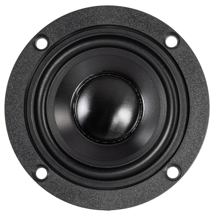 XQS2 200W Peak (100W RMS) 2.5" X-Series NEO Midrange Speakers with adapters for select GM, Mopar, Toyota, Subaru and Mercedes vehicles