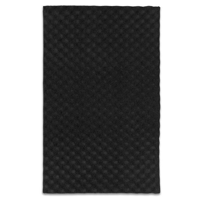 SDAF40 10 Sheets of Self-Adhesive Egg Crate Sound-Proofing Acoustic Foam (40 Sqft.)