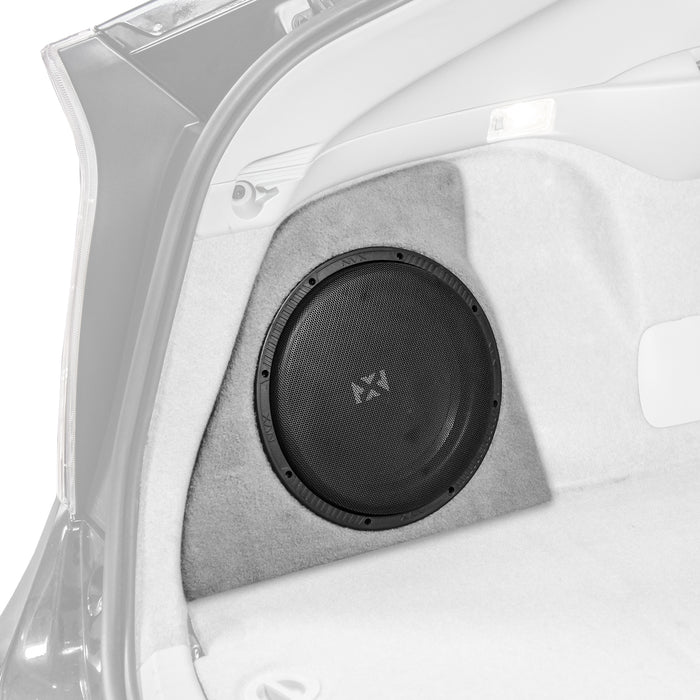 2010-2015 Toyota Prius - Custom 250W RMS 10" Loaded Subwoofer Enclosure | NVX BE-TOY-PRIG3-NSW104V2