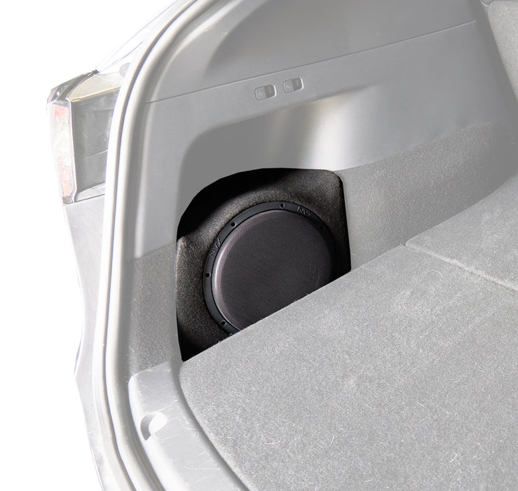 2020-Up Tesla Model Y - Custom 500W RMS 10" Drivers Side Subwoofer Bass Package | PBK-TSLAY-G1D