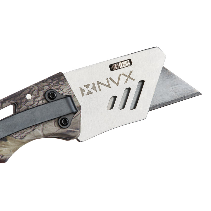 VKN2GC Gray Camo Handle Stainless Steel Utility Knife