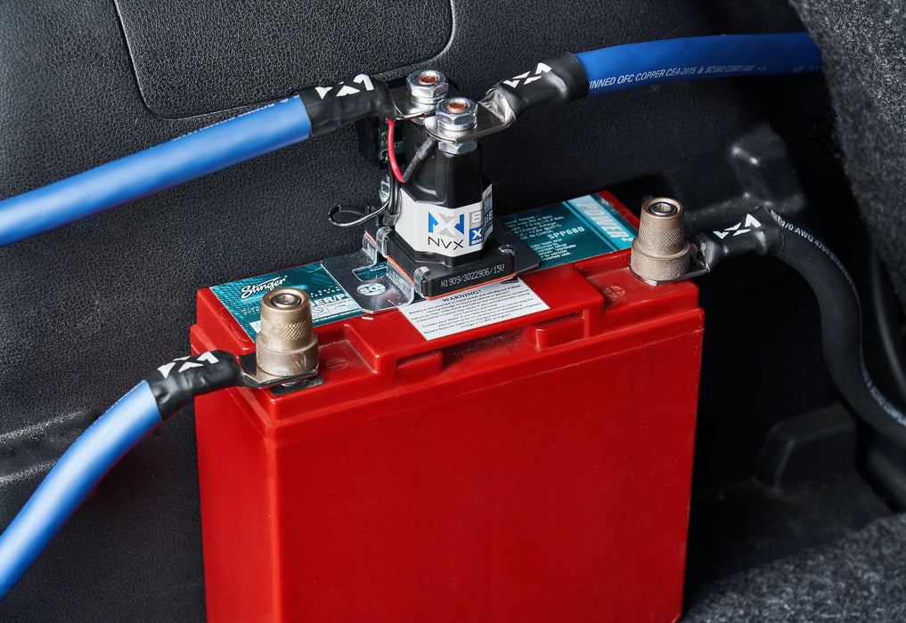 Wiring Diagram Relè Isolatore Batteria 500A The Install Bay IB500 - Per Impianti Audio Auto 12V, Alta Corrente Isolatore Batteria 12V - Foto 13