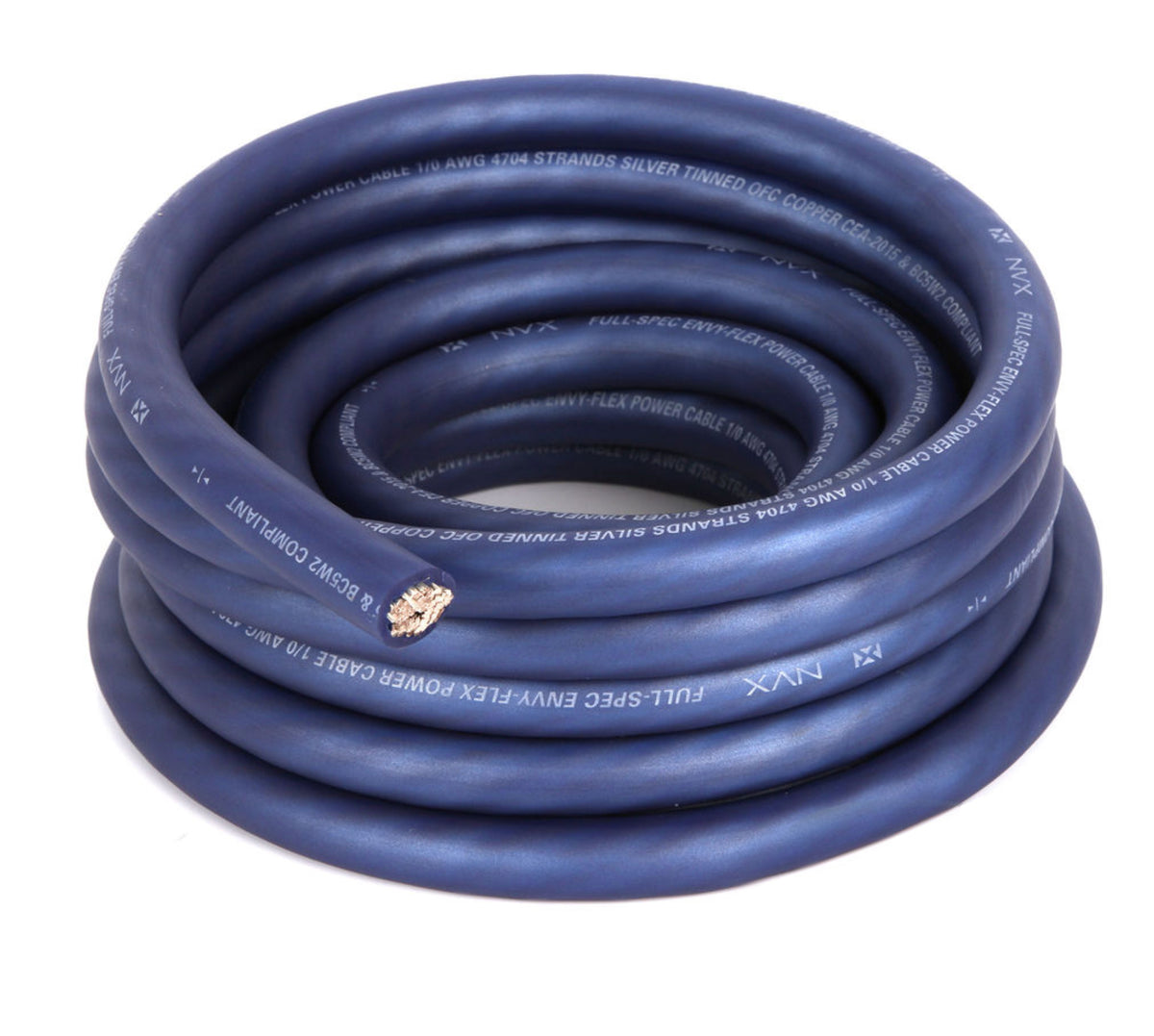XW0BL20 20 ft 1/0-Gauge EnvyFlex True Spec Oxygen-Free Copper