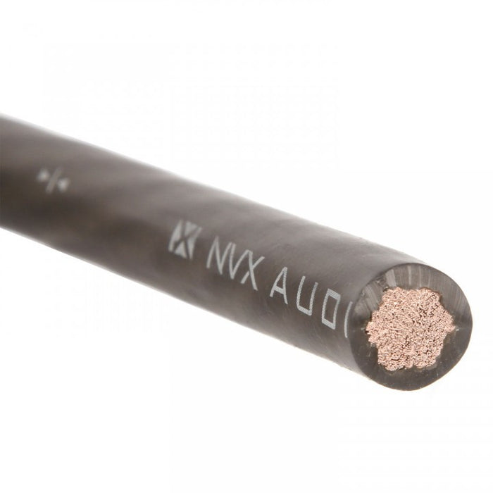 XW4GR5 5 ft. of Frosted Gray 4-Gauge True Spec 100% Oxygen-Free Copper EnvyFlex Power/Ground Wire