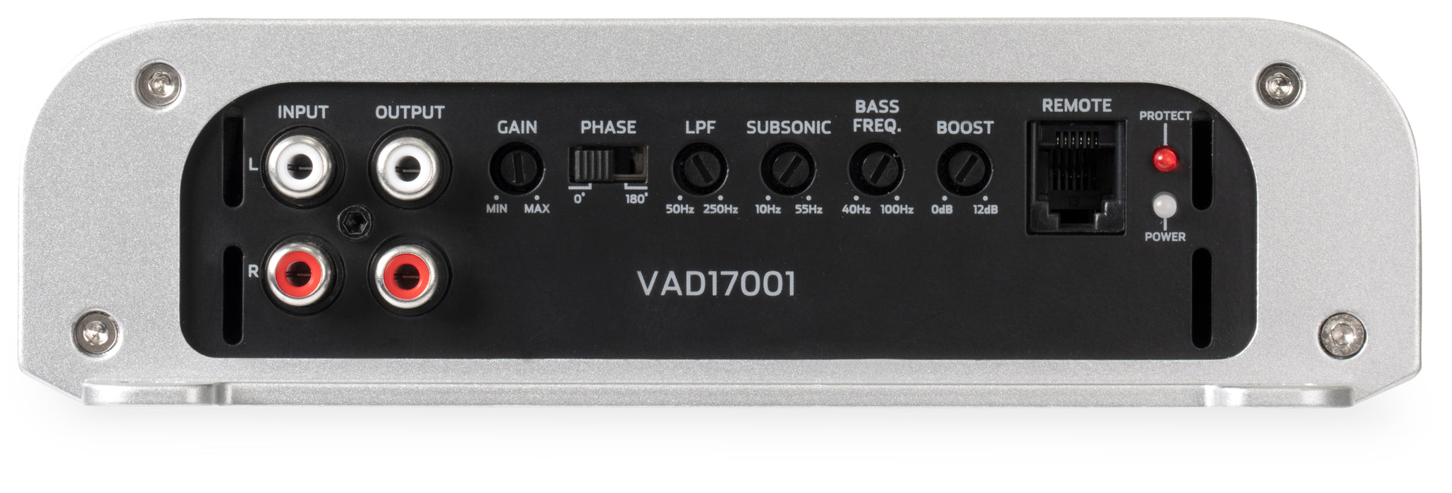 VAD17001 1700W RMS V-Series Class-D 1-Ohm Stable Monoblock Amplifier (Marine Certified)