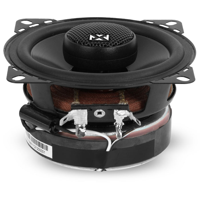 VSP4 450W Peak (150W RMS) 4" V-Series 2-Way Coaxial Car Speakers with 25mm Silk Dome Tweeters