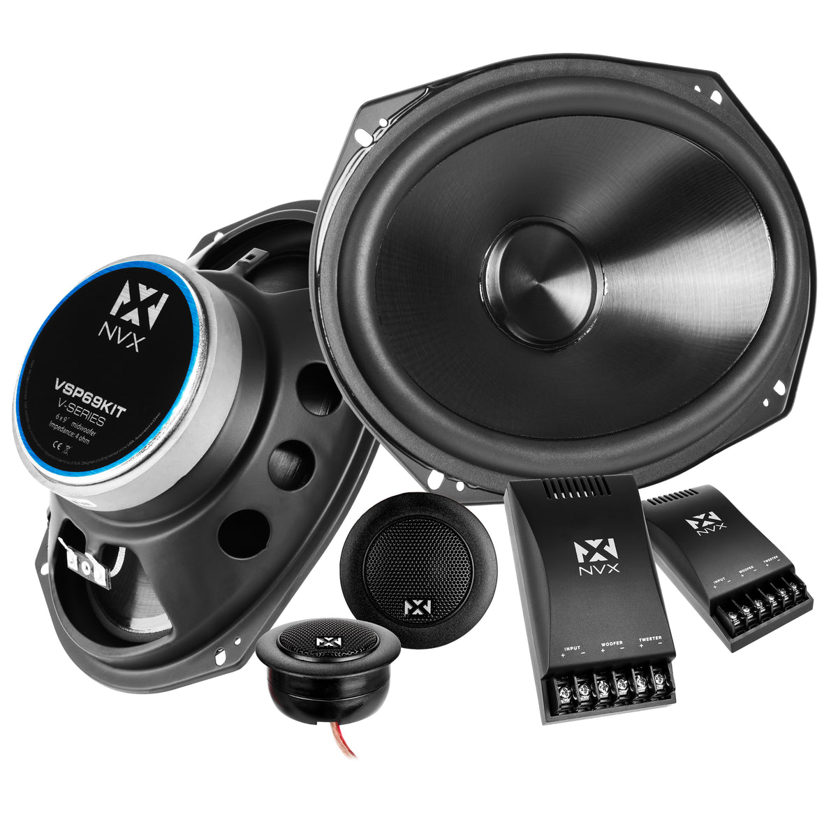 VSP69KIT 900W Peak (300W RMS) 6x9