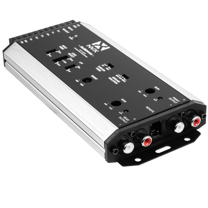 XLOC44X 4 inputs / 4 outputs High Voltage Active Line Output Converter with Impedance Matching and Remote Level Control