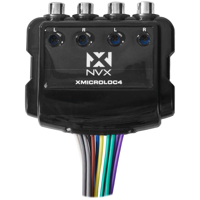 XMICROLOC4 4-Channel 600W Micro Line Output Converter with Remote Turn-on Trigger