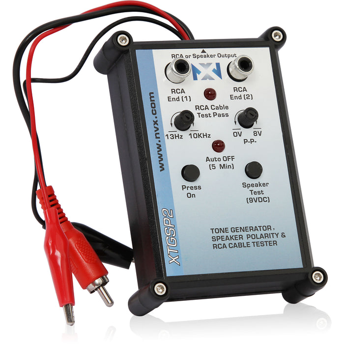 XTGSP2 Tone Generator and Speaker Polarity Tester