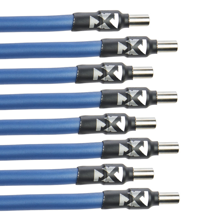 XWF88PK 8 Pack of 8-Gauge Wire Ferrules with NVX Heat Shrink